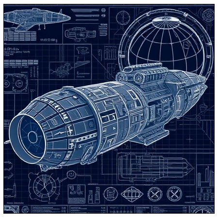 Negitive Ion Propulsion Blueprint.